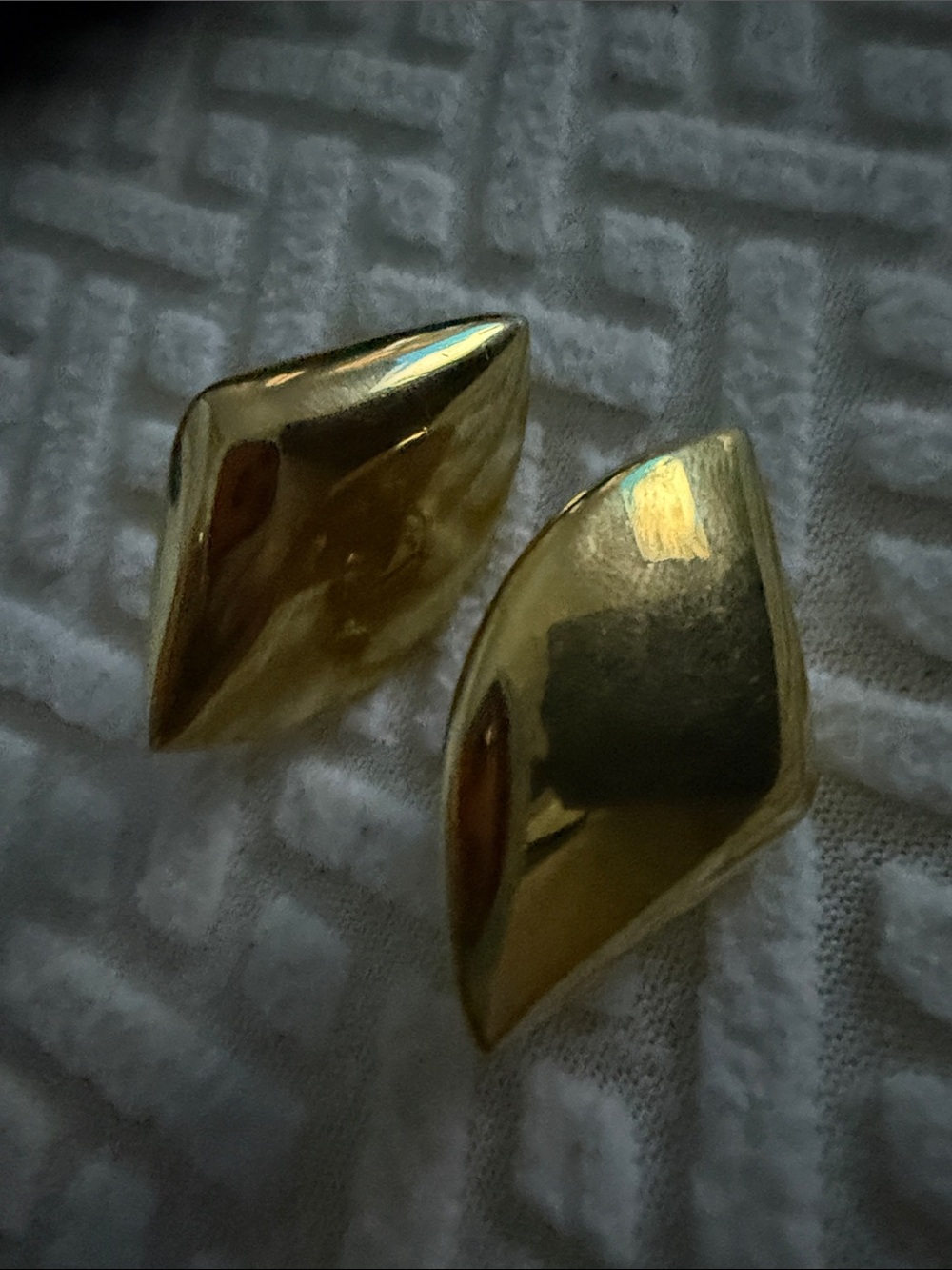 Napier Classic Gold-Tone Sculpted Clip Earrings - Women's Jewelry